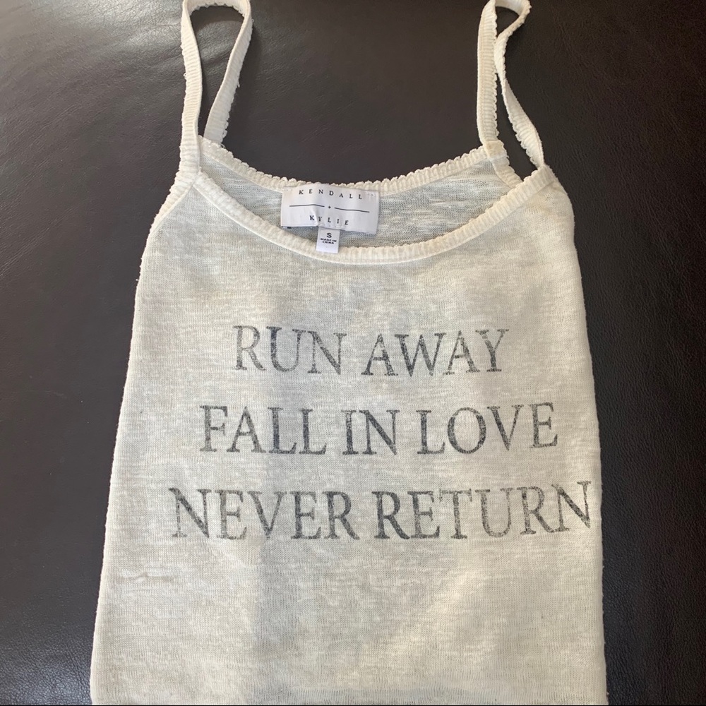 Crop tank top